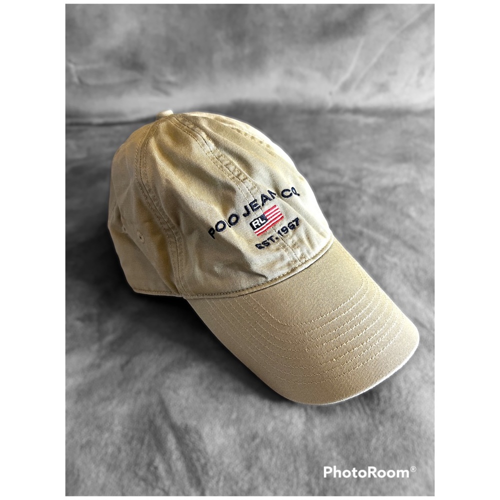 【RALPH LAUREN】Polo Jeans Co. Vintage Baseball Cap - Khaki